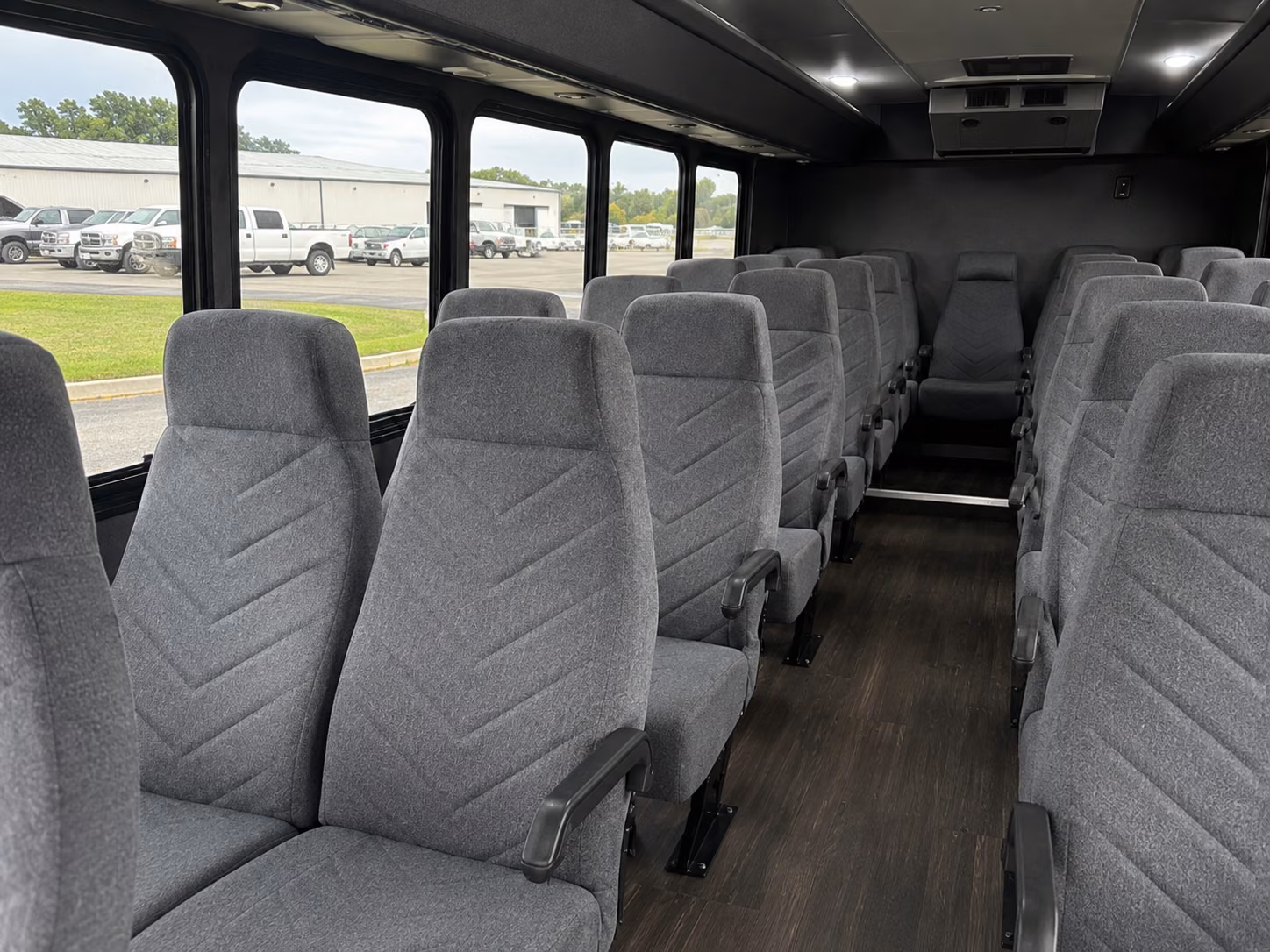 citrus heights 20 passenger minibus inside