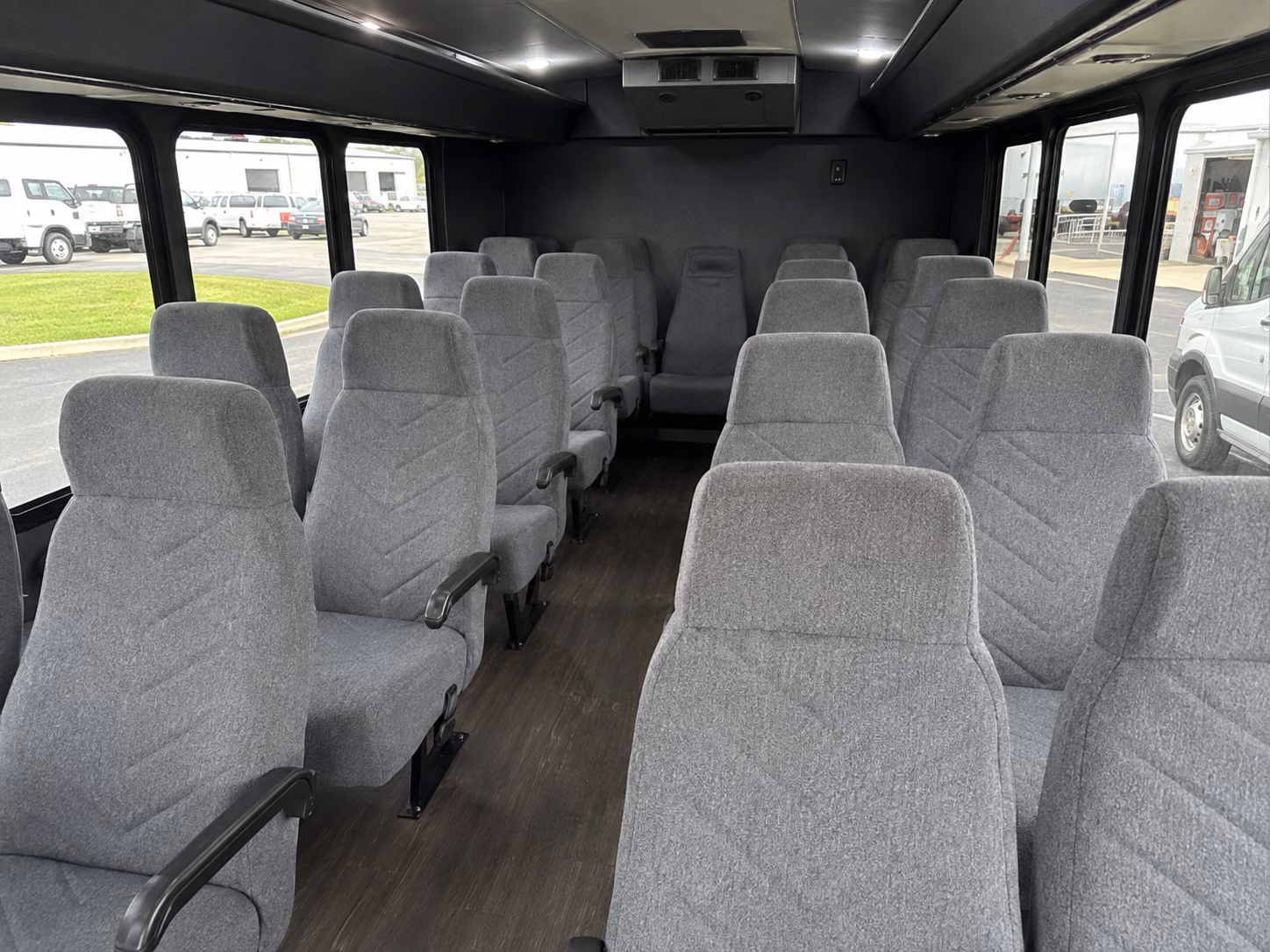 citrus heights 20 passenger minibus interior