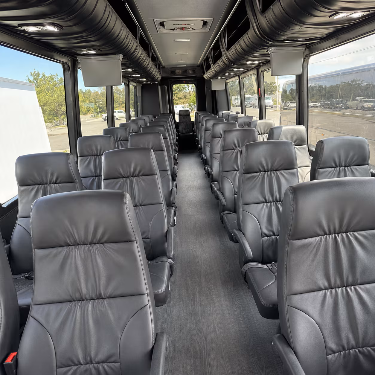citrus heights 28 passenger minibus interior
