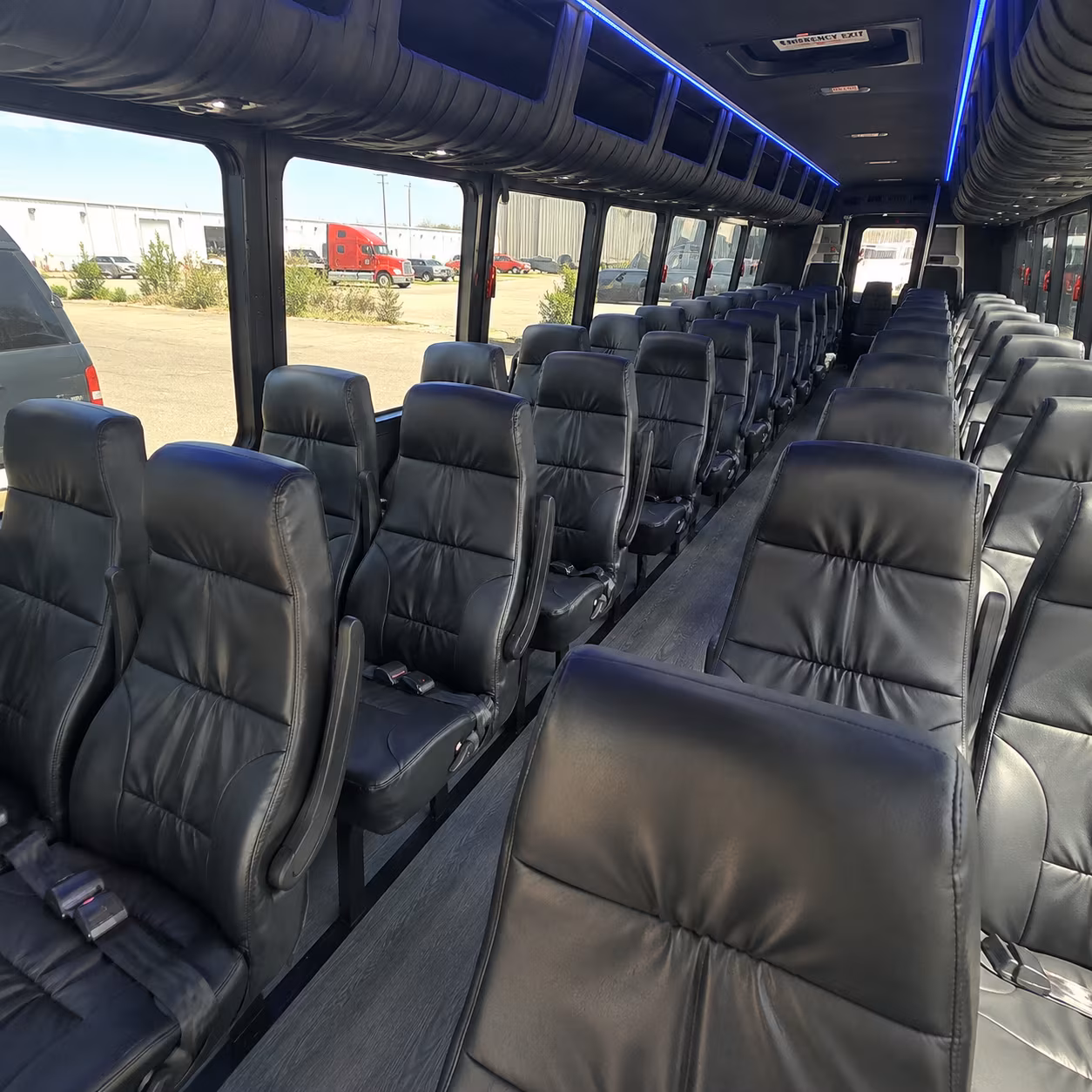 citrus heights 30 passenger minibus interior