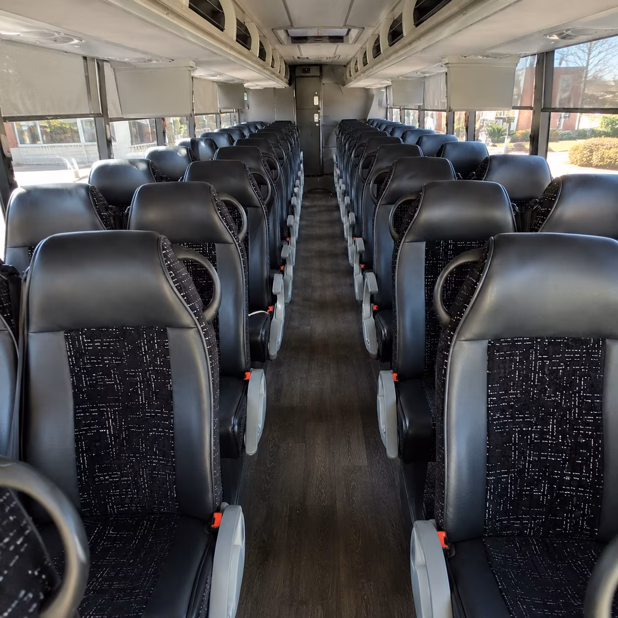 citrus heights 54 passenger charter bus inside