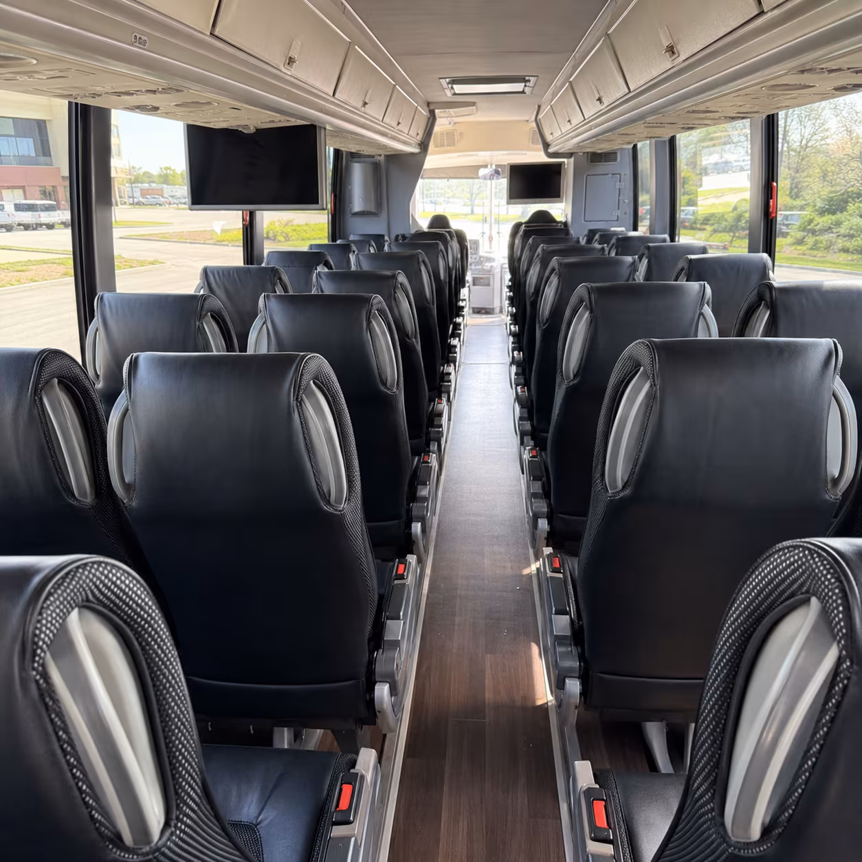citrus heights 56 passenger charter bus inside