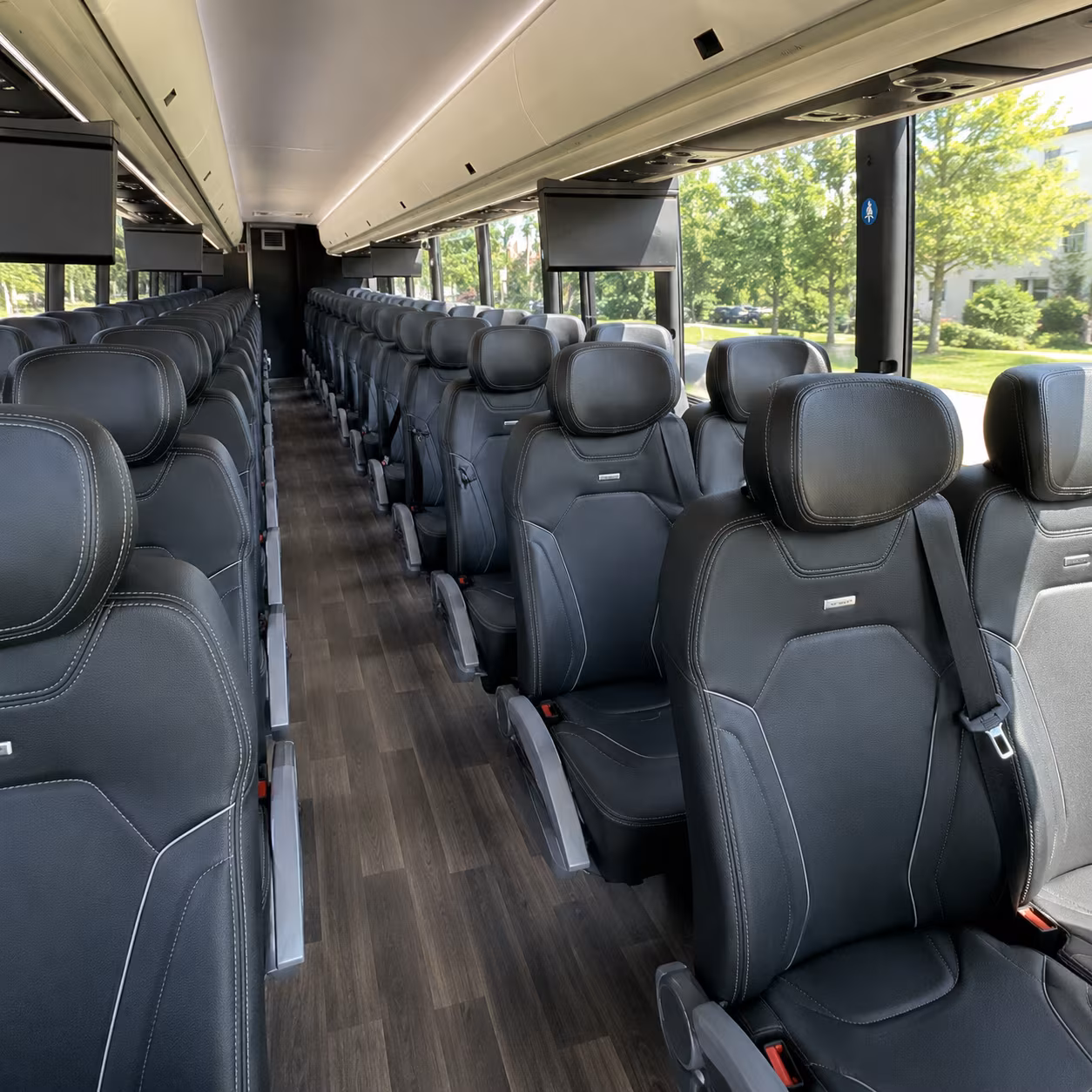 citrus heights charter bus interior