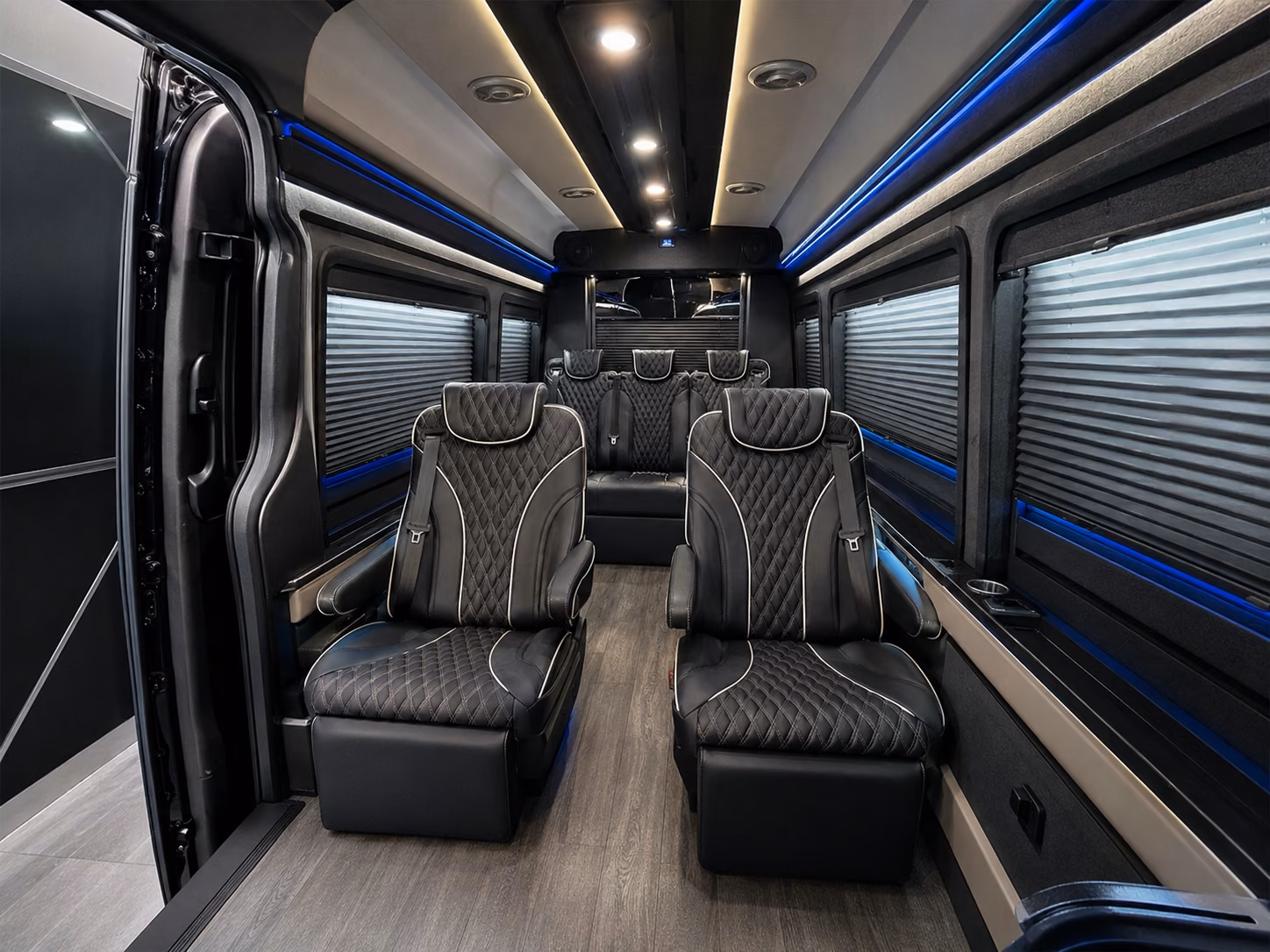 citrus heights sprinter van with driver interior